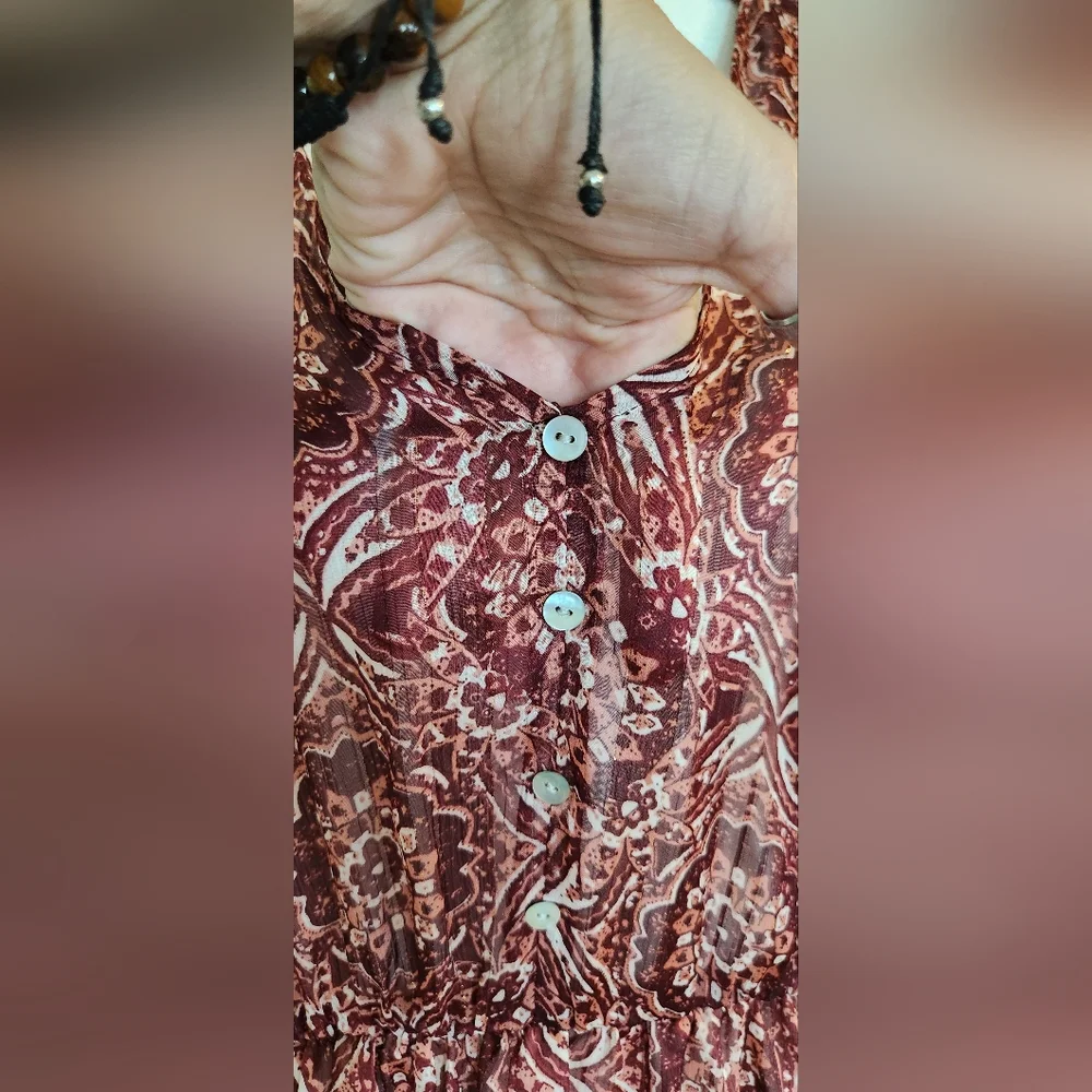 Zara Printed Mini Dress - Picture 12 of 12
